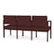 Lesro Lenox 3 Seat Tandem Seating W/ Arms, 65 in W 26 in L 31.5 in H LW3103 - alternate 3